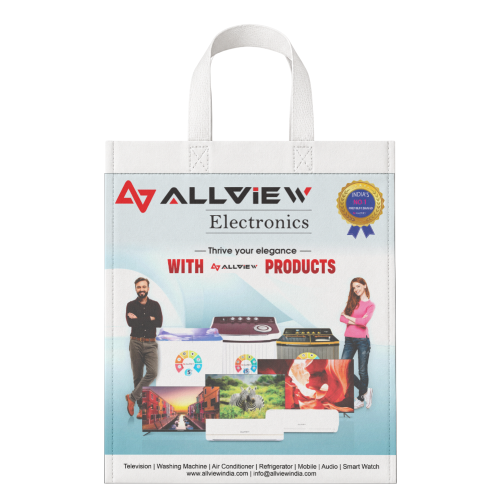 Custom Printed Loop Handle Non Woven Bags