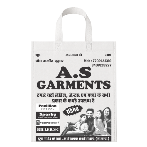 Premium Printed Loop Handle Non Woven Carry Bags