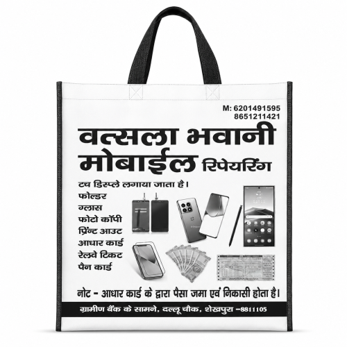 Mobile Phone Shopping Non Woven Bags