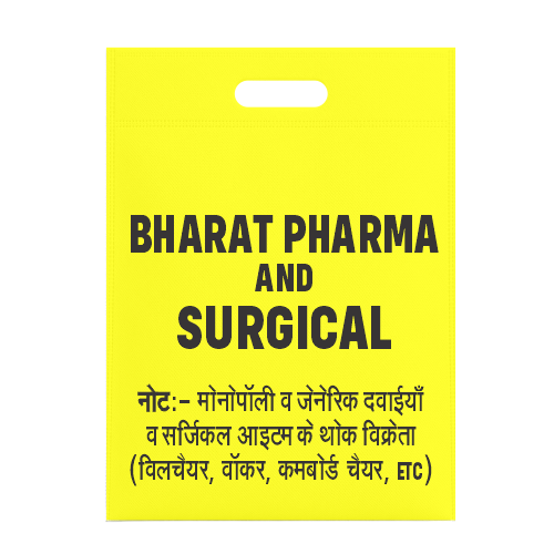 Pharma Industry Non Woven Bags – Custom Print