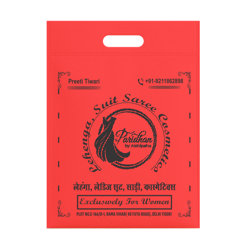 D-Cut Non Woven Garment Bag — Premium quality, custom printable, eco-friendly