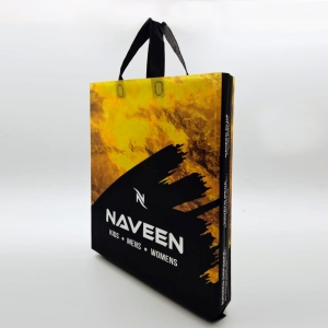 Black Coloured Non Woven shopping bag